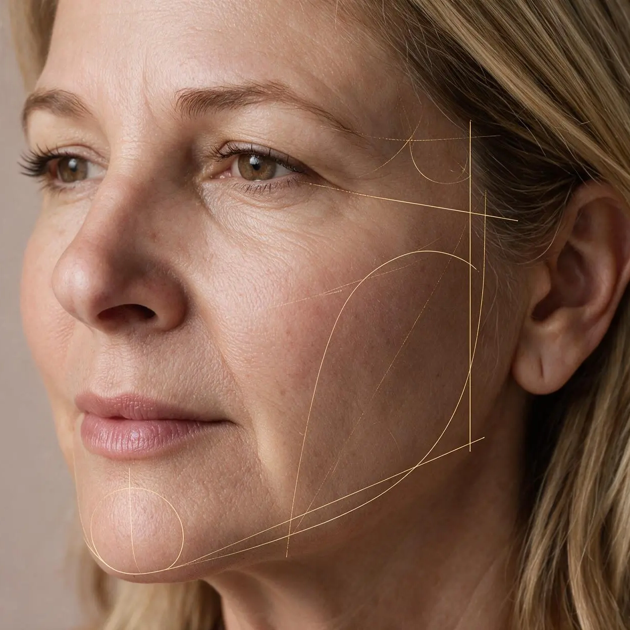 Facial proportion and symmetry assessment for facial balancing with filler in Orlando FL